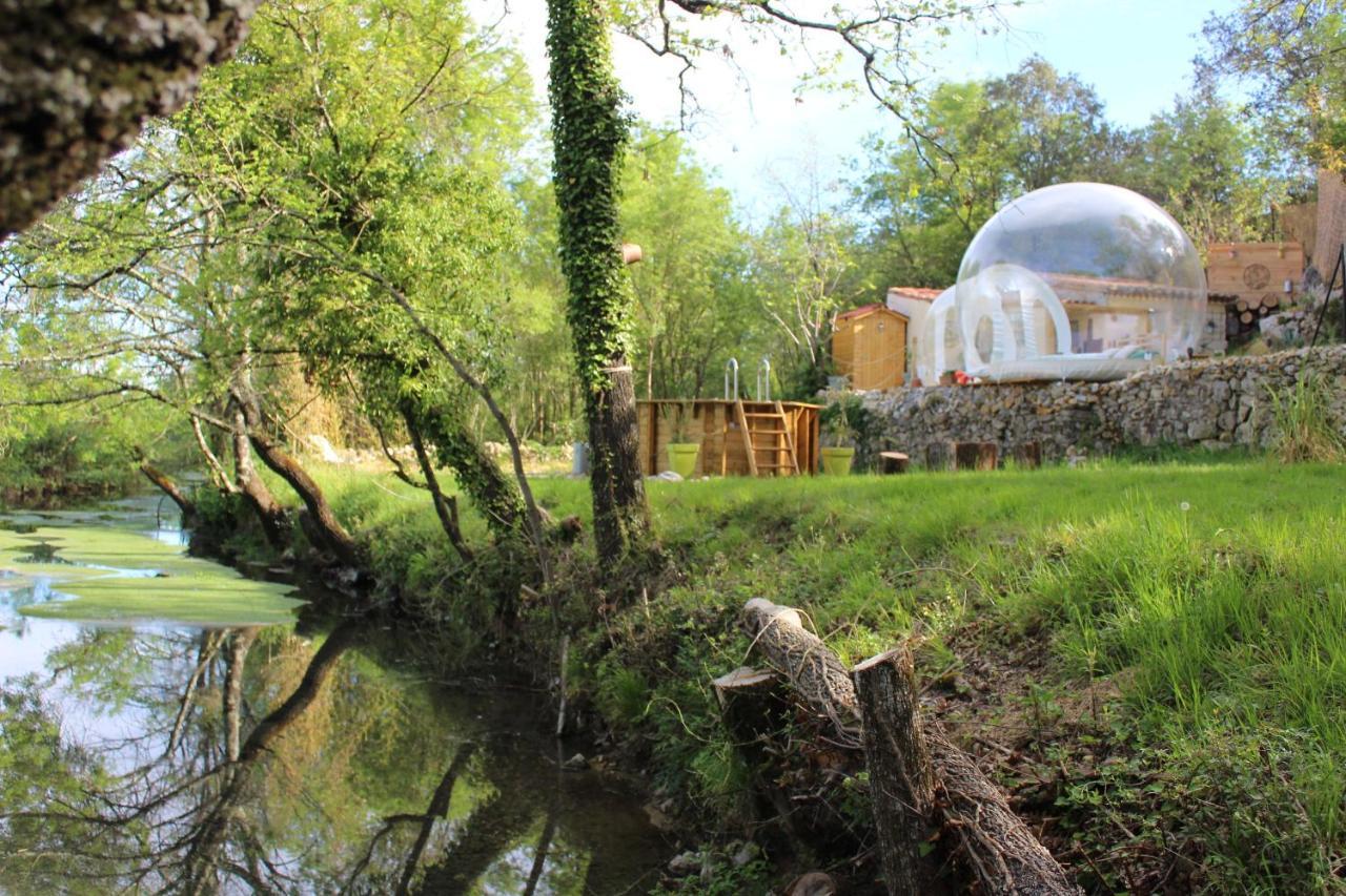 Hotel La Bulle Etoile Allegre Les Fumades Exteriér fotografie